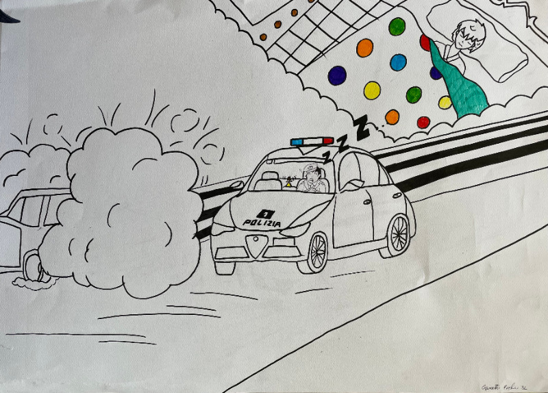 82. L'incidente irreale” di Evelin Caponetto - Classe 3^ L